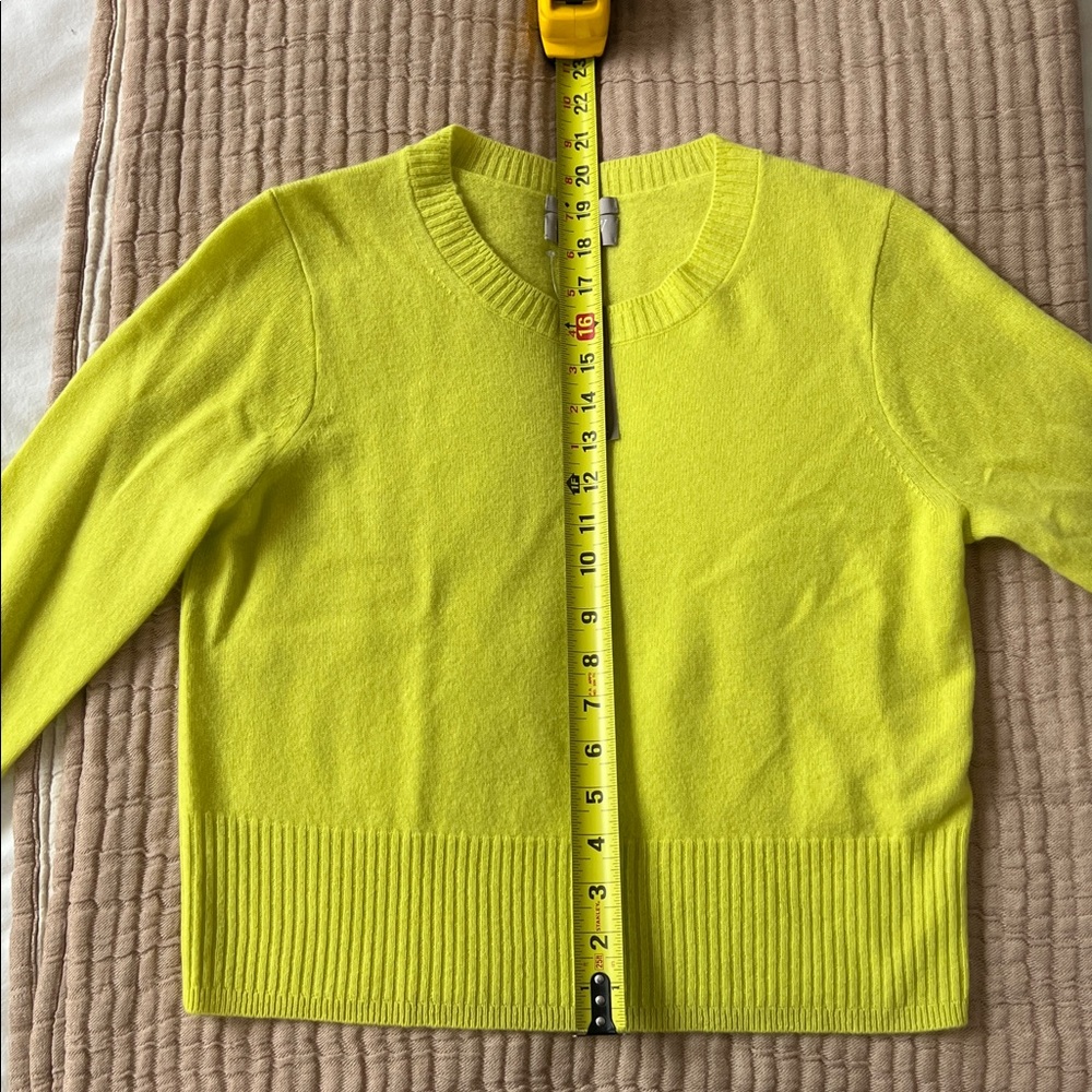 Jcrew Cashmere Cropped Sweater - Picture 5 of 9